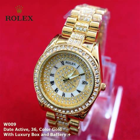 jam tangan rolex diamond.